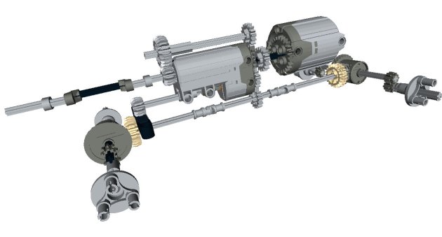 Unimog U90 Driveline